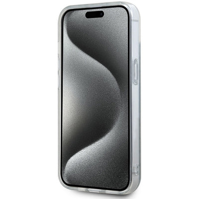 DKNY IML Mono & Stripe MagSafe case for iPhone 15 / 14 / 13 - blue