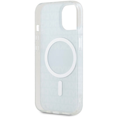 DKNY IML Mono & Stripe MagSafe case for iPhone 15 / 14 / 13 - blue