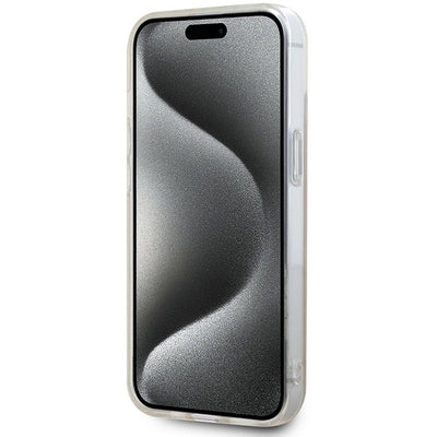 DKNY IML Mono & Stripe MagSafe case for iPhone 15 / 14 / 13 - pink