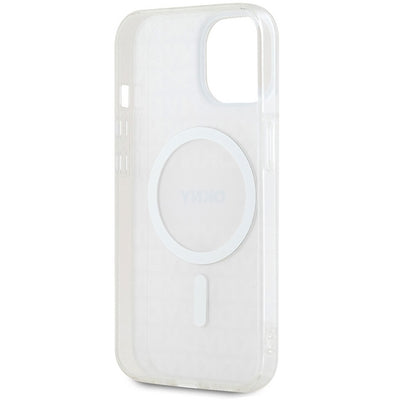 DKNY IML Mono & Stripe MagSafe case for iPhone 15 / 14 / 13 - pink