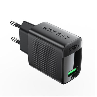 Acefast A90 Charger GaN USB-A QC 18W - Black