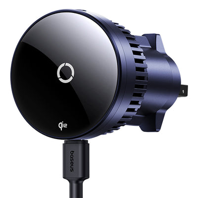 Baseus MagPro BS-CW04 Car Holder with Qi2.0 15W Inductive Charger for Air Vent - Black