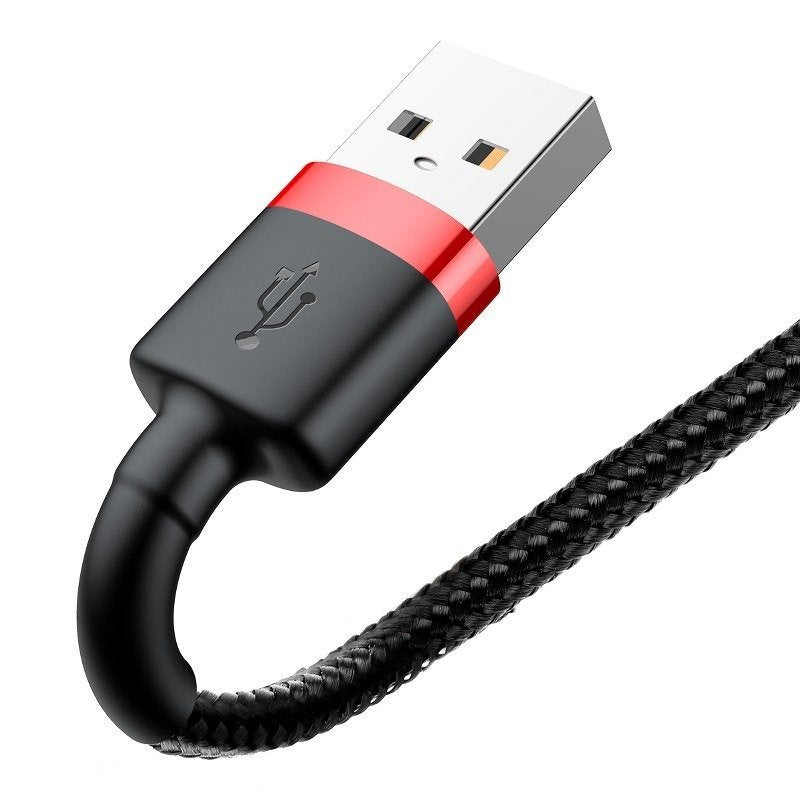 Baseus Cafule USB Lightning Cable 2,4A 0,5m (Red+Black) - Product Image 5