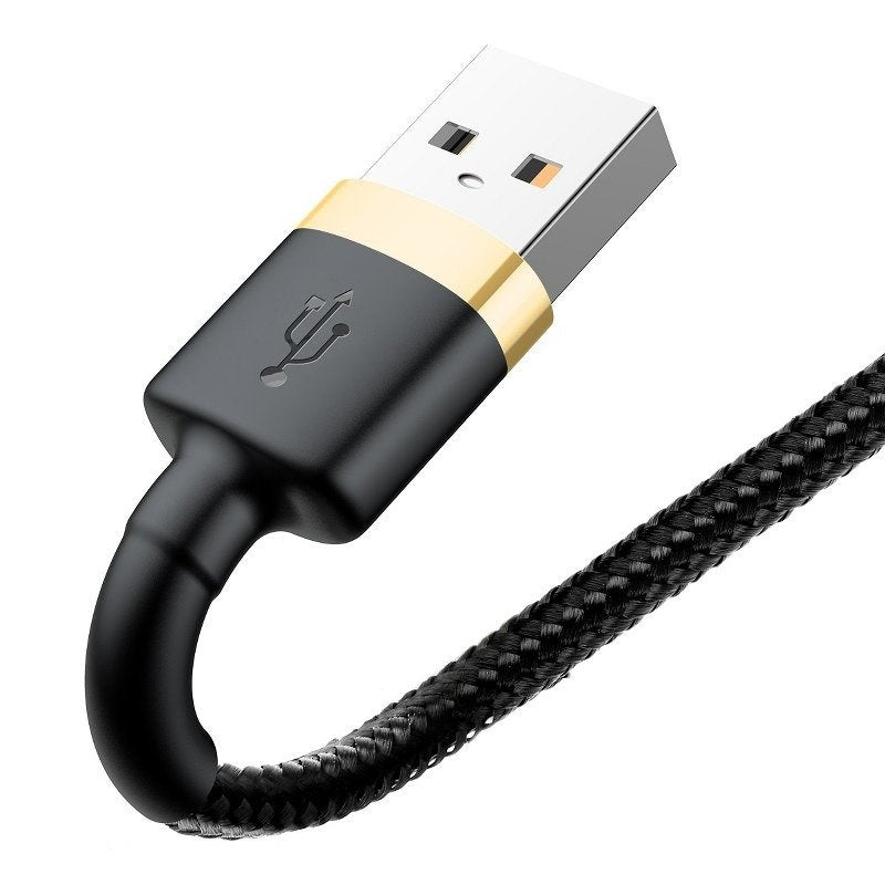 Baseus Cafule Cable USB Lightning 1.5 A 2m (Gold+Black) - Product Image 5