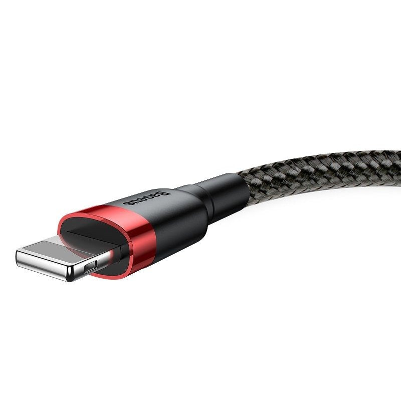 Baseus Cafule Cable USB Lightning 2A 3m (Black+Red) - Product Image 5