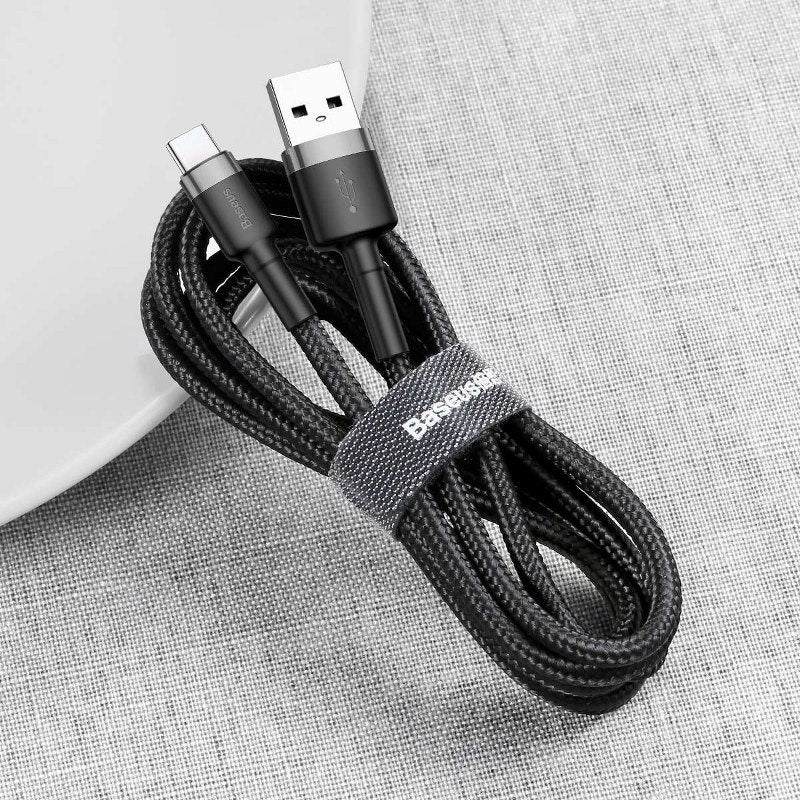 Baseus Cafule USB-C cable 2A 3m (Black+Gray) - Product Image 7