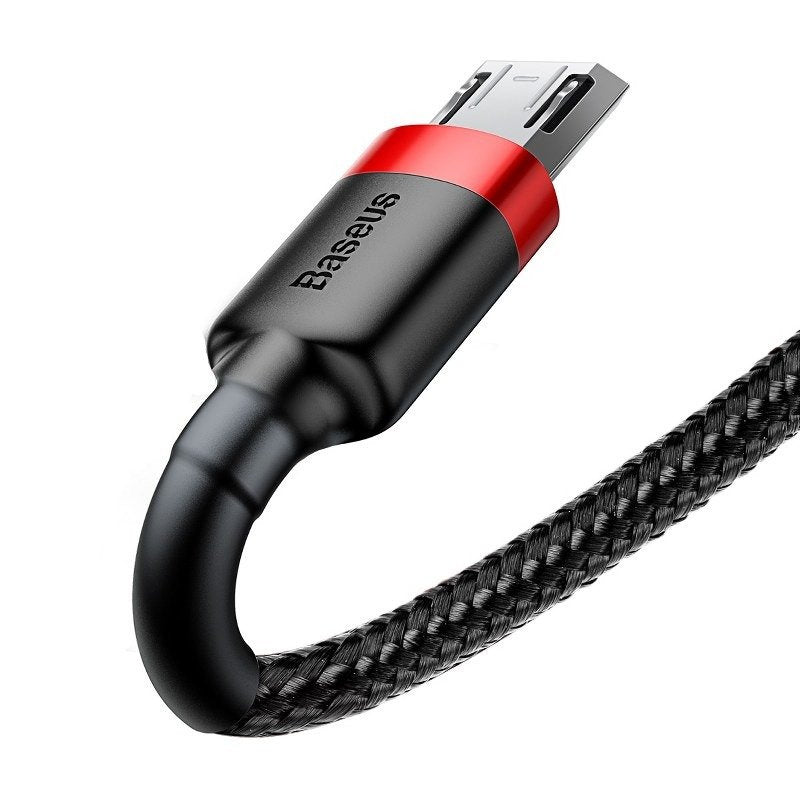 Baseus Cafule Micro USB Cable 2A 3m (Black+Red) - Product Image 7