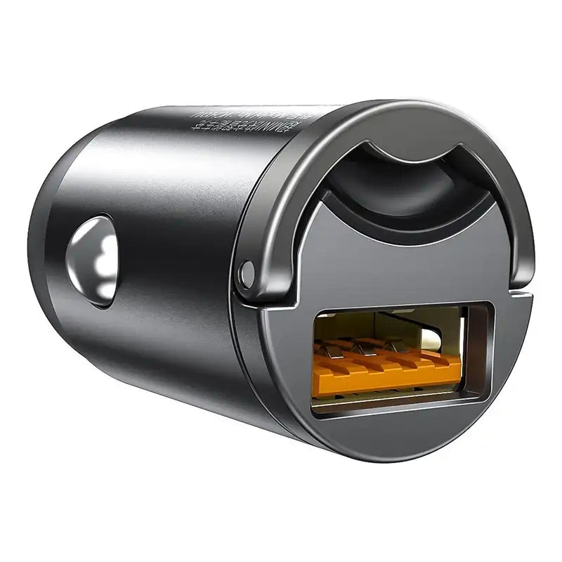 Baseus Tiny Star Mini Quick Charge Car Charger USB Port 30W Grey - Product Image 6