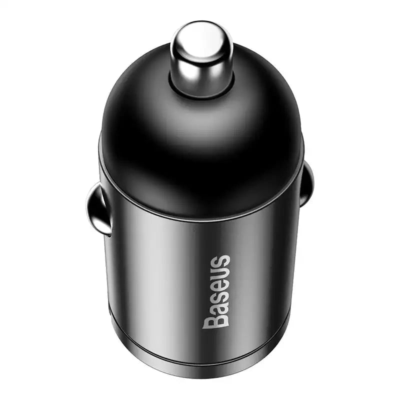 Baseus Tiny Star Mini Quick Charge Car Charger USB Port 30W Grey - Product Image 5