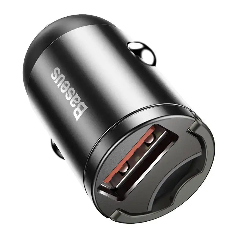 Baseus Tiny Star Mini Quick Charge Car Charger USB Port 30W Grey - Product Image 4