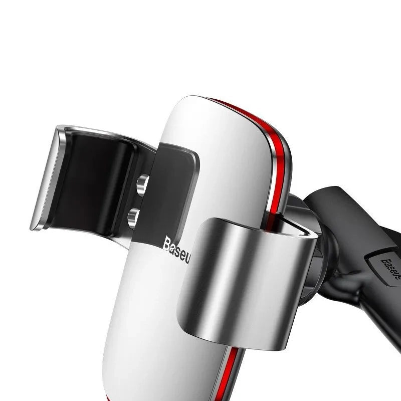 Baseus Metal Age Gravity Car Mount (CD Version) Silver - Product Image 4