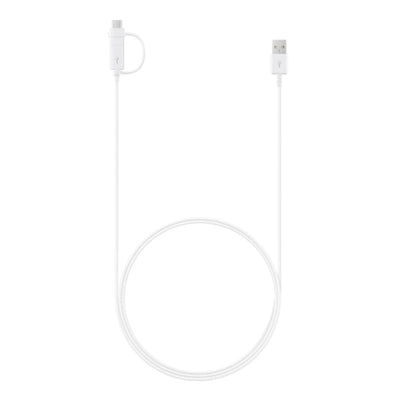 Samsung Combo EP-DG930DWEGWW Cable USB-A / micro USB - USB-C 1.5m - white