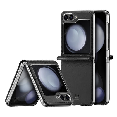 Dux Ducis Brill leather case for Samsung Galaxy Z Flip 6 - black