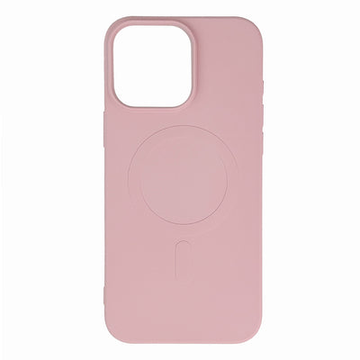 Liquid Silicone Case MagSafe for iPhone 16 Pro Max - light pink — Hurtel