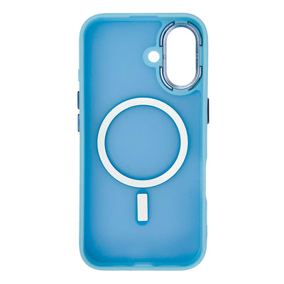 Magnetic Collection MagSafe case for iPhone 16 - light blue — Hurtel