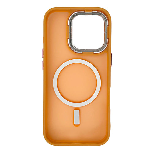 Magnetic Collection MagSafe iPhone 16 Pro Case - Orange — Hurtel