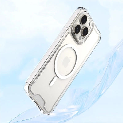 Clear Corner Case MagSafe for iPhone 16 Plus - transparent — Hurtel