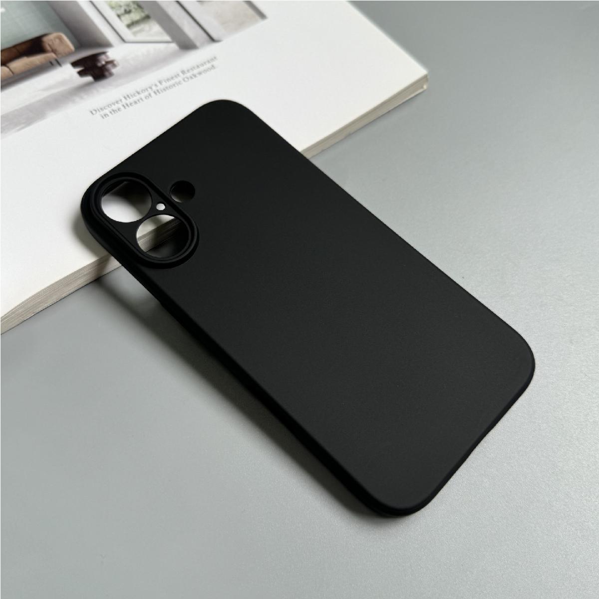 Soft Case for iPhone 16 - black — Hurtel