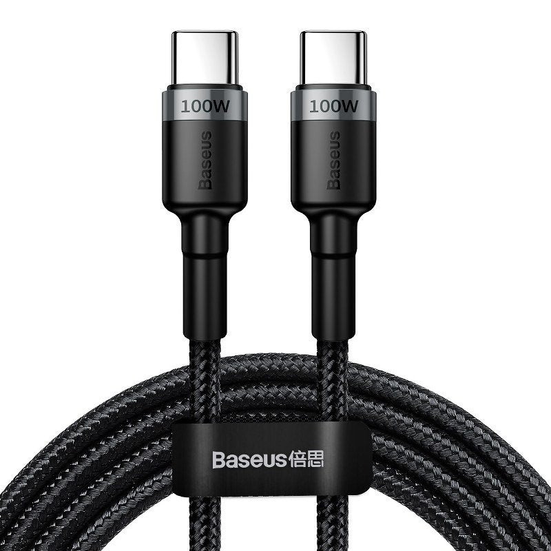 Baseus Cafule PD2.0 100W flash charging USB For Type-C cable (20V 5A)2m Gray+Black - Product Image 1