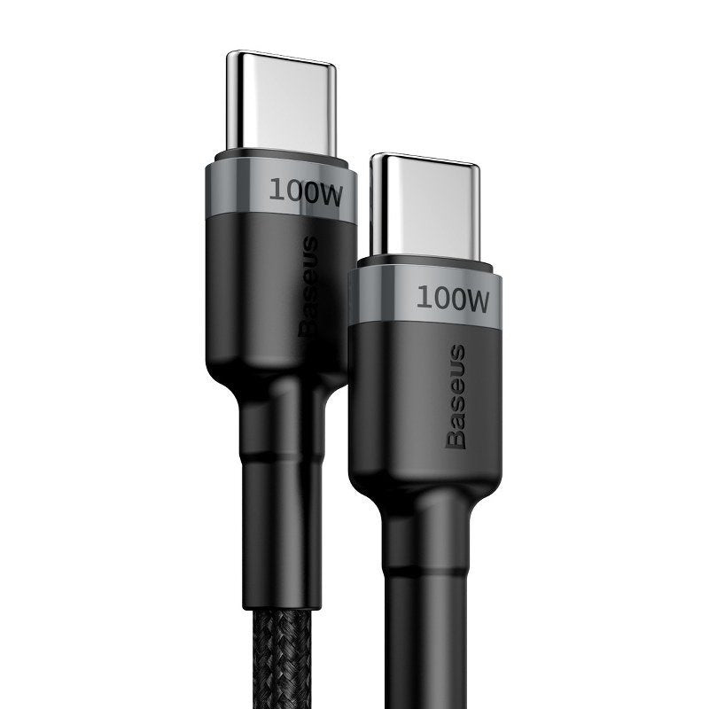 Baseus Cafule PD2.0 100W flash charging USB For Type-C cable (20V 5A)2m Gray+Black - Product Image 2