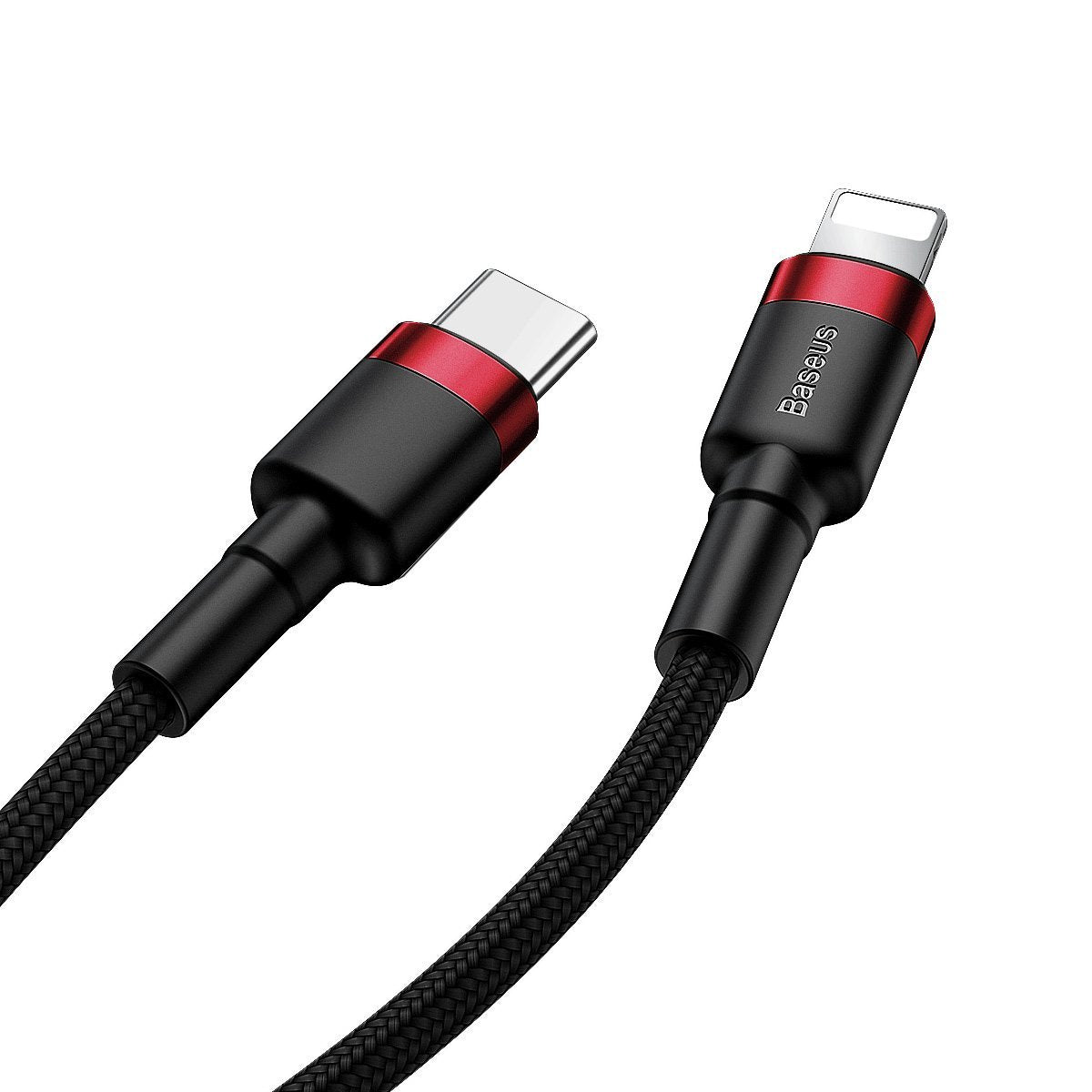 Baseus Cafule Cable Type-C to iP PD 18W 1m Red+Black - Product Image 6