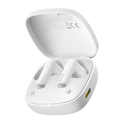 Baseus Bowie E19 TWS In-Ear Wireless Headphones - White