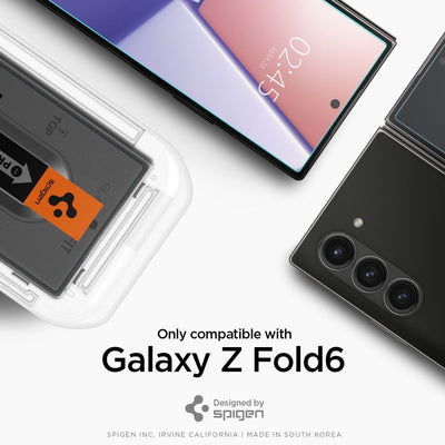 Spigen Glas.tR EZ Fit Tempered Glass for Samsung Galaxy Z Fold 6 - 2 pcs.