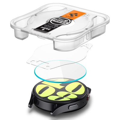 Spigen Glas.tR EZ Fit tempered glass for Samsung Galaxy Watch 7 (44 mm) - 2 pcs.