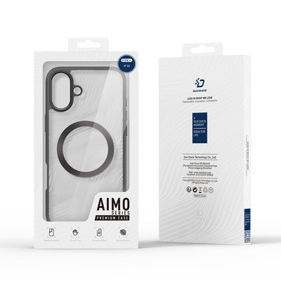 Dux Ducis Aimo Mag Case with MagSafe for iPhone 16 - Black