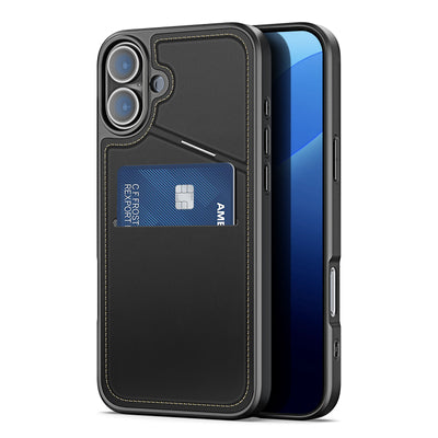 Dux Ducis Rafi II Mag Case with MagSafe for iPhone 16 - Black