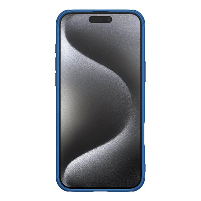Nillkin Super Frosted Shield Pro Magnetic Case for iPhone 16 Pro - blue