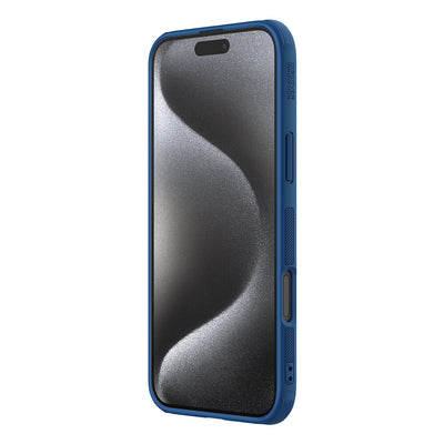 Nillkin Super Frosted Shield Pro Magnetic Case for iPhone 16 Pro - blue