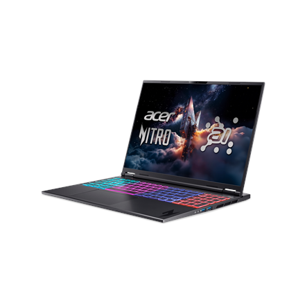 Acer | Nitro V 16S AI AN16S-61-R6Q1 | Obsidian Black | 16 " | IPS | WUXGA | AMD Ryzen AI 7 | 350 | 16 GB | DDR5 | Solid-