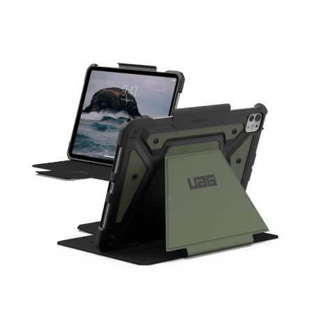 UAG Metropolis SE Case with Stand and Apple Pencil Holder for iPad Pro 11" 2024 - Green