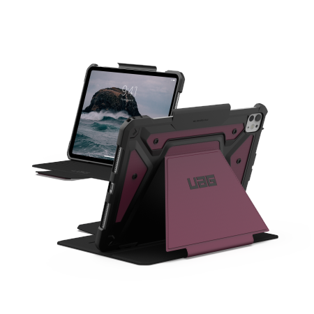 UAG Metropolis SE Case with Stand and Apple Pencil Holder for iPad Pro 11" 2024 - Red