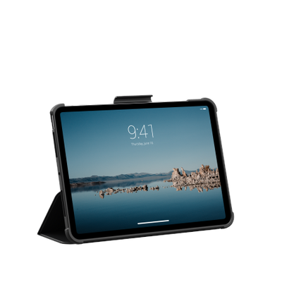 UAG Plyo Case with Stand and Apple Pencil Holder for iPad Pro 11" 2024 - Black