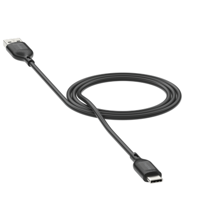 Mophie Charge Essentials USB-A - USB-C Cable 1m - Black — Zagg