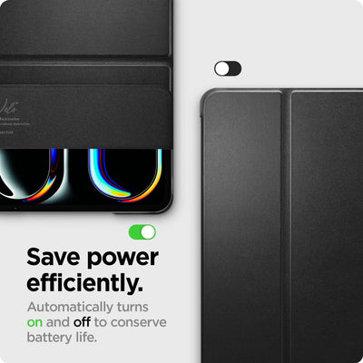 Spigen Smart Fold iPad Pro 13" 2024 Case - Black