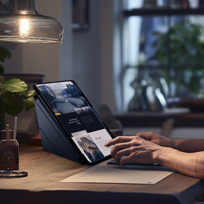 Nillkin Bumper Leather Case Pro for iPad Air 13" (2024) - Black