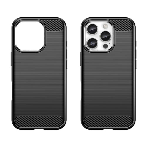 Carbon Case for iPhone 16 Pro - Black — Hurtel