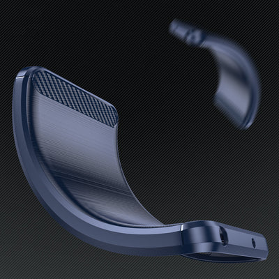 Carbon Case for iPhone 16 Plus - Blue — Hurtel