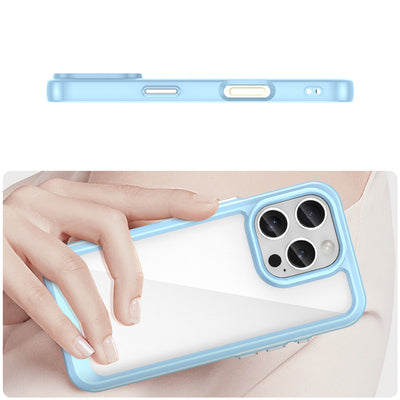 Outer Space Case with Gel Frame for iPhone 16 Pro - Blue — Hurtel