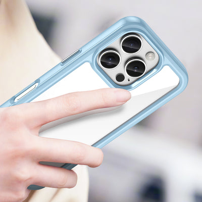 Outer Space Case with Gel Frame for iPhone 16 Pro - Blue — Hurtel
