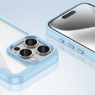 Outer Space Case with Gel Frame for iPhone 16 Pro Max - Blue — Hurtel