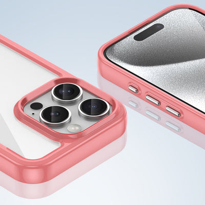 Outer Space Case with Gel Frame for iPhone 16 Pro Max - Red — Hurtel