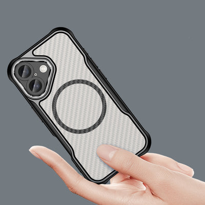Leading Series MagSafe Silicone Case for iPhone 16 Plus - Black — Hurtel