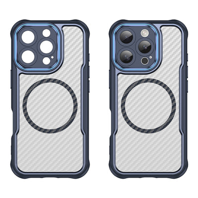 Leading Series MagSafe Silicone Case for iPhone 16 Pro - Blue — Hurtel