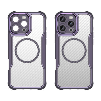Leading Series MagSafe Silicone Case for iPhone 16 Pro - Purple — Hurtel