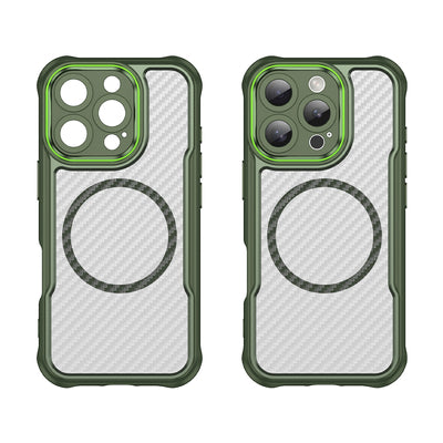 Leading Series MagSafe Silicone Case for iPhone 16 Pro Max - Green — Hurtel