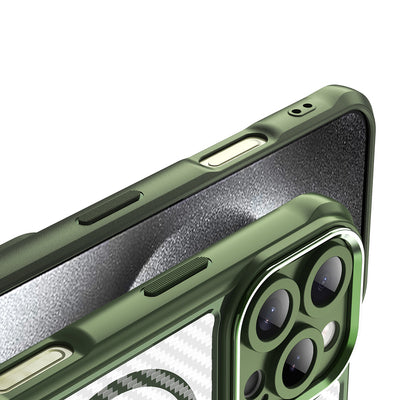Leading Series MagSafe Silicone Case for iPhone 16 Pro Max - Green — Hurtel